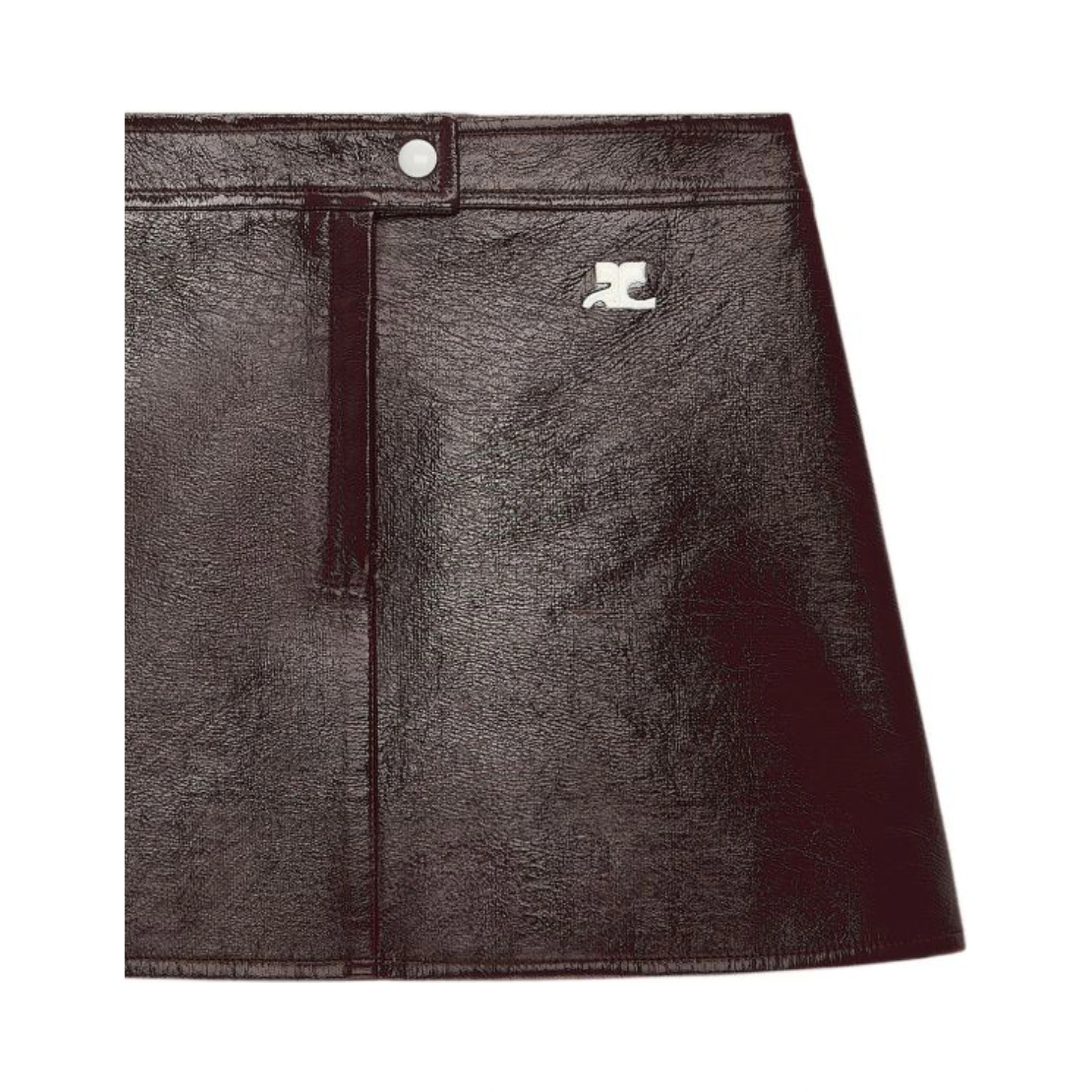 Courrèges Skirts Burnt red