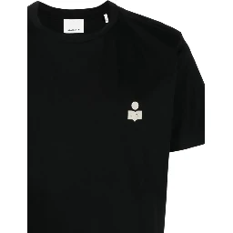 MARANT T-shirts and Polos Black/ecru