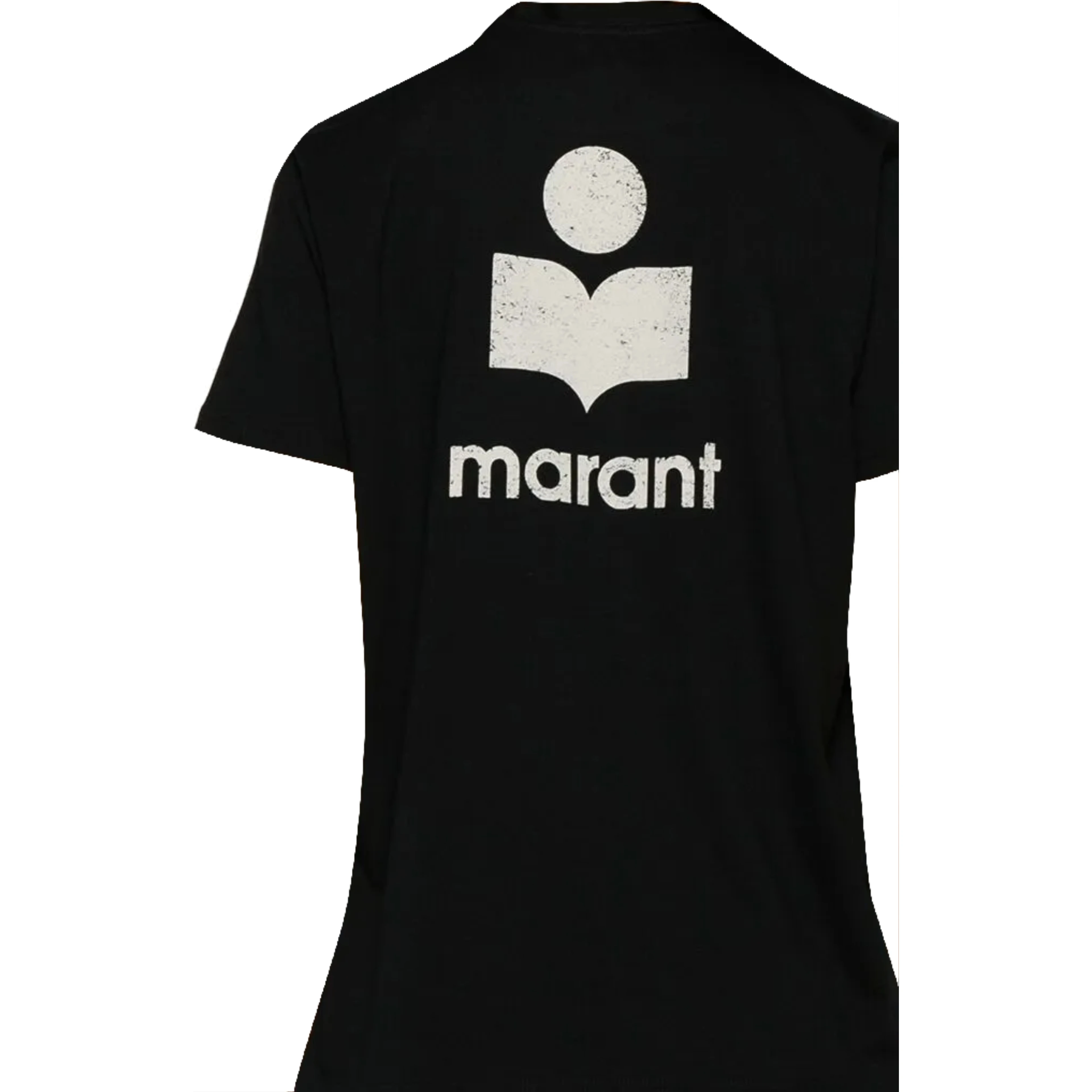 MARANT T-shirts and Polos Black/ecru
