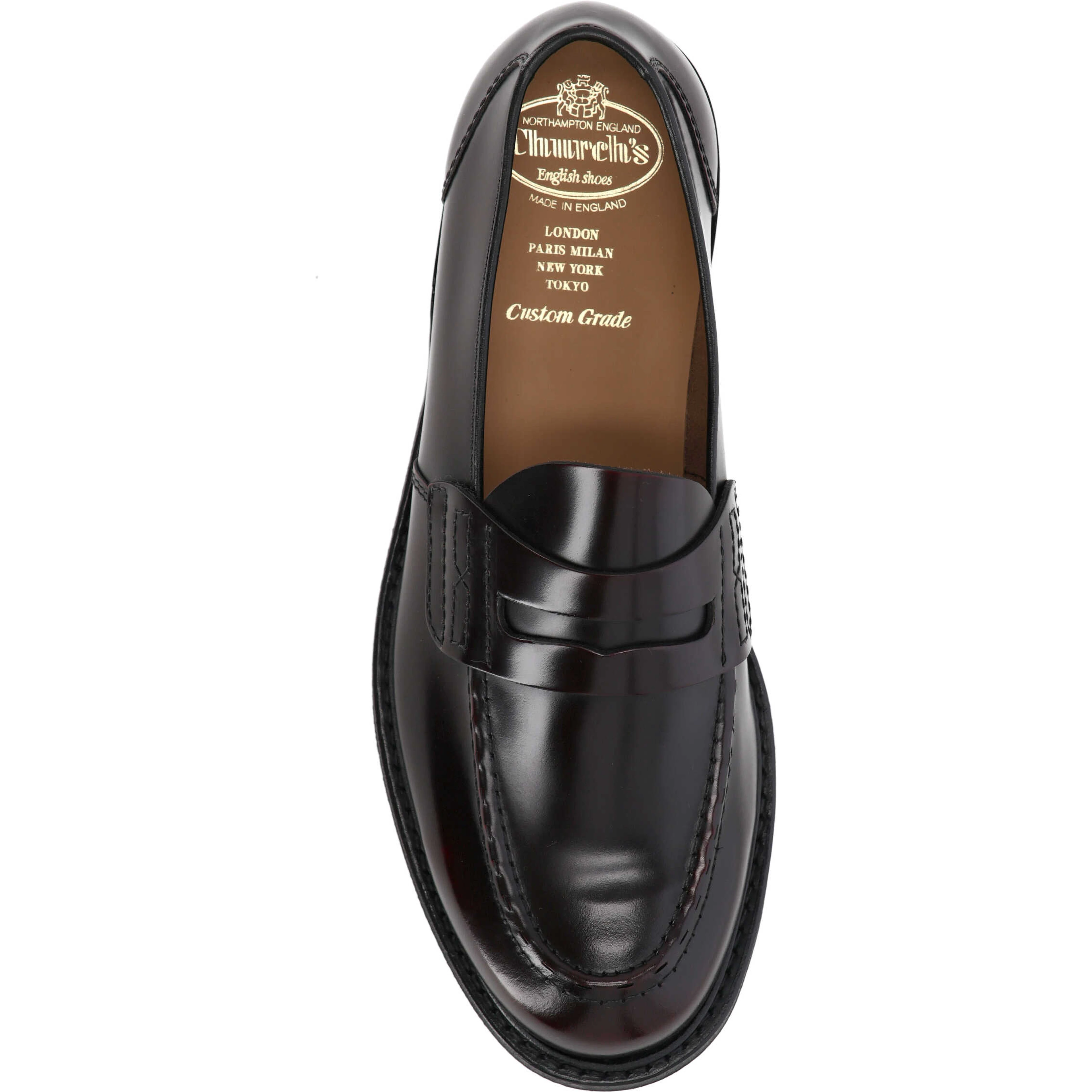 Church's Flat shoes Burgundy