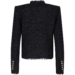 Balmain Jackets Black