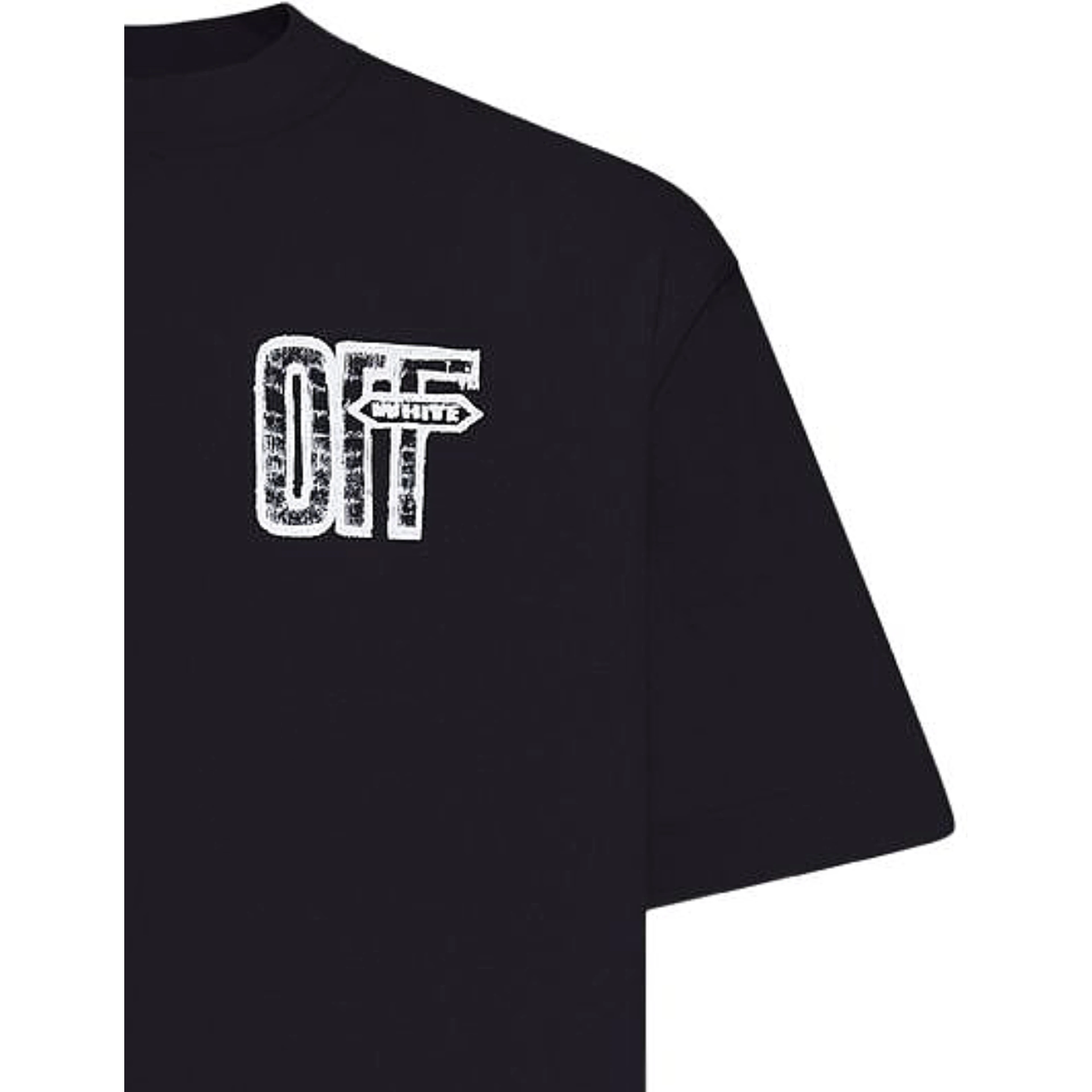 Off White T-shirts and Polos Black