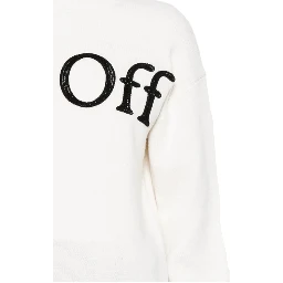 Off White Sweaters Ivory black