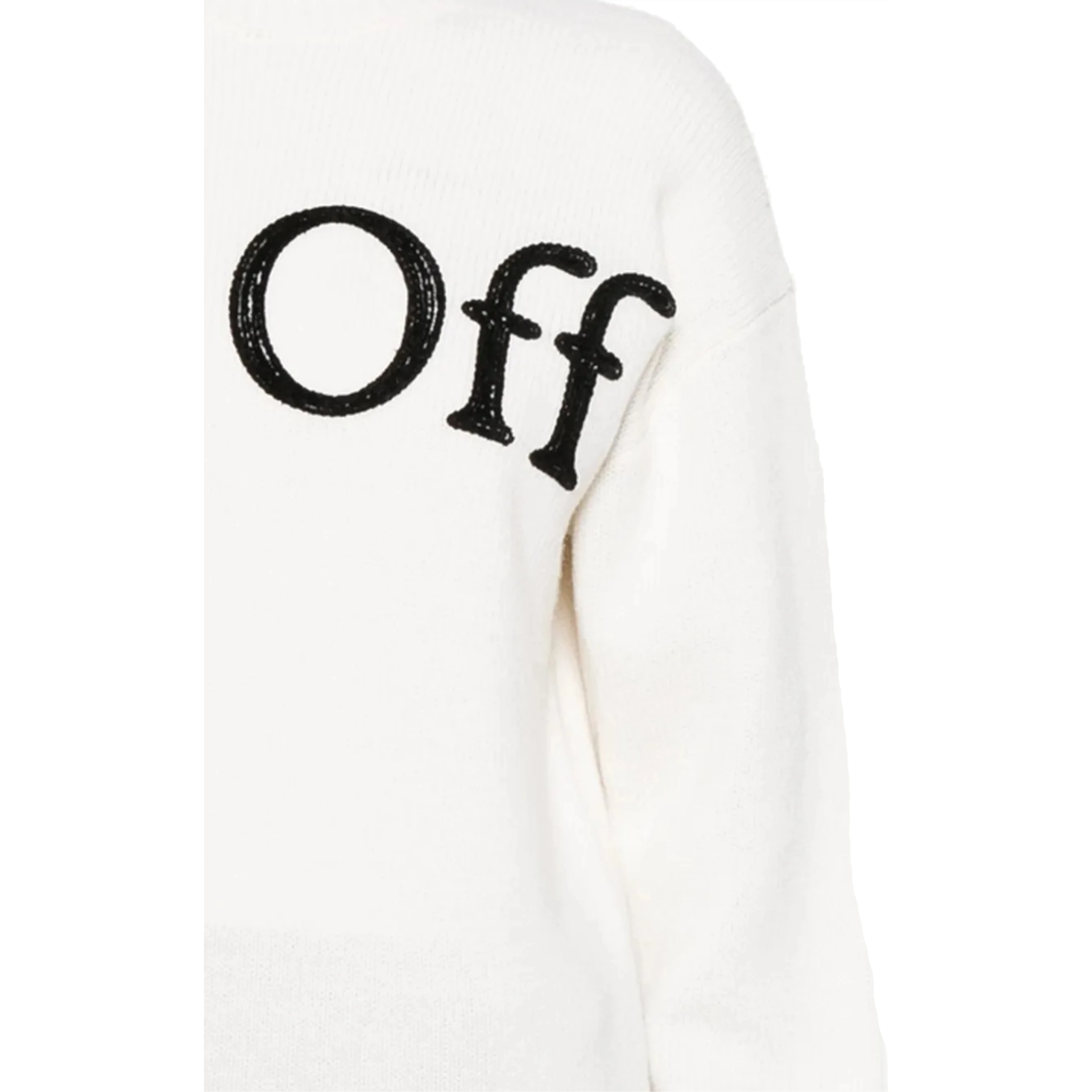 Off White Sweaters Ivory black