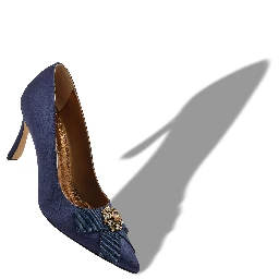 Manolo Blahnik With Heel Navy