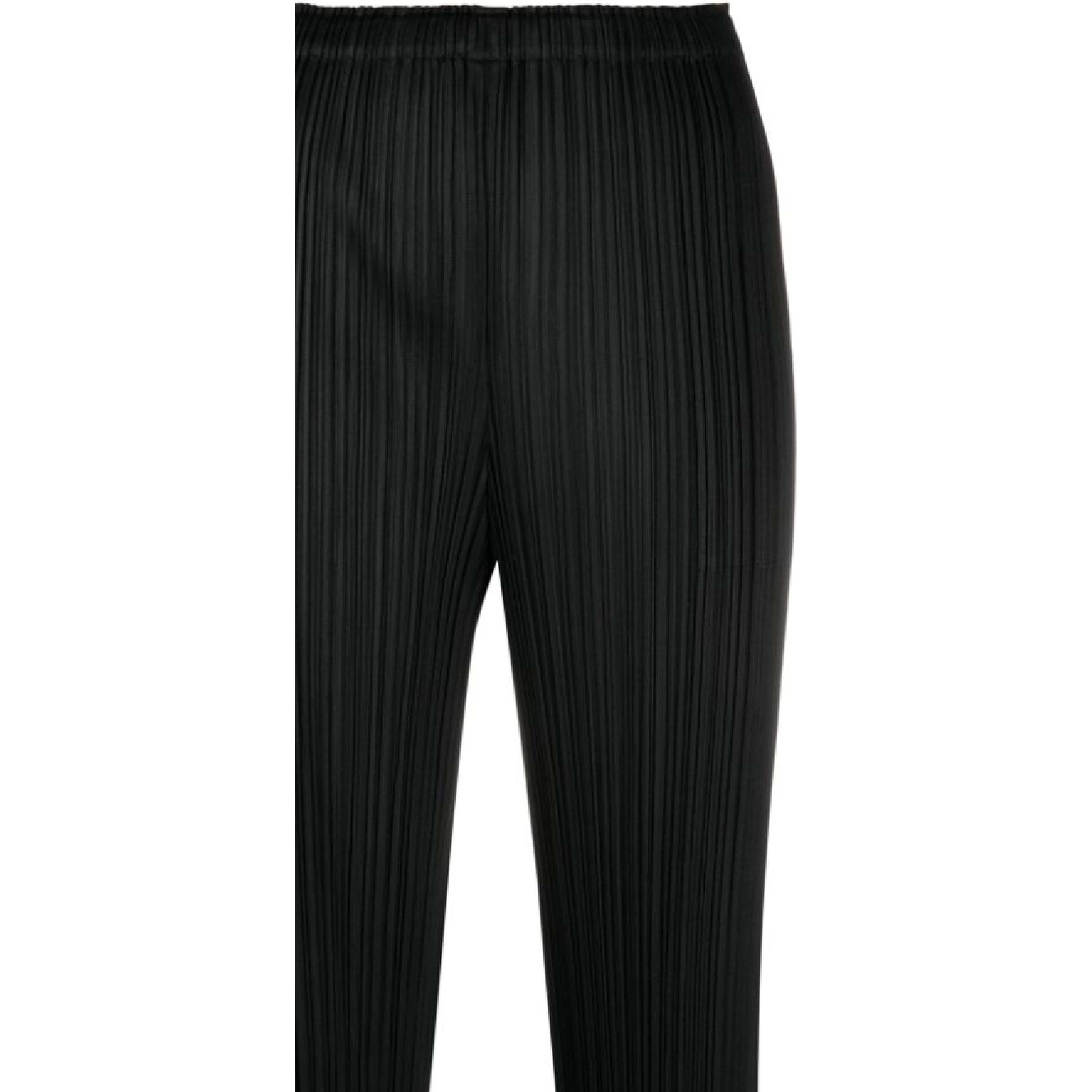 ISSEY MIYAKE PLEATS PLEASE Trousers Black