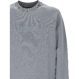 BOSS Sweaters Dark Grey