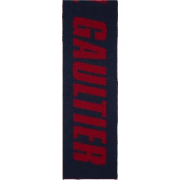 JEAN PAUL GAULTIER Scarfs Navy/burgundy