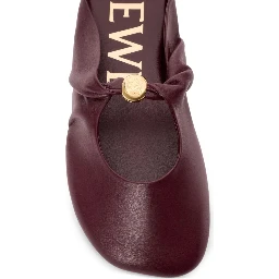 Loewe Sandals Dark burgundy