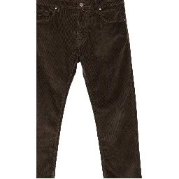 Jacob Cohen Trousers Brown