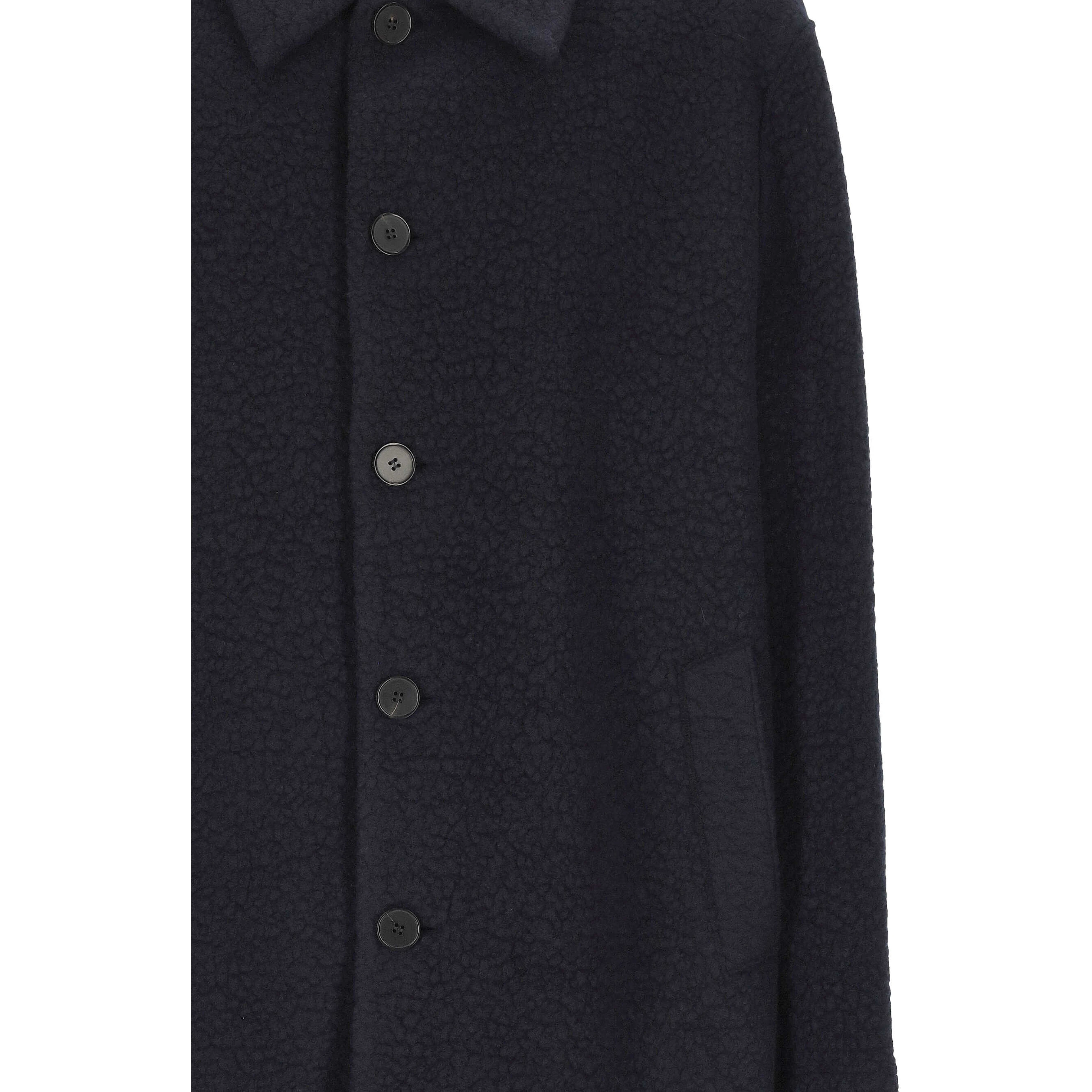 Harris Wharf London Coats Navy blue