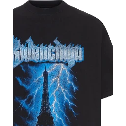 Balenciaga T-shirts and Polos Black