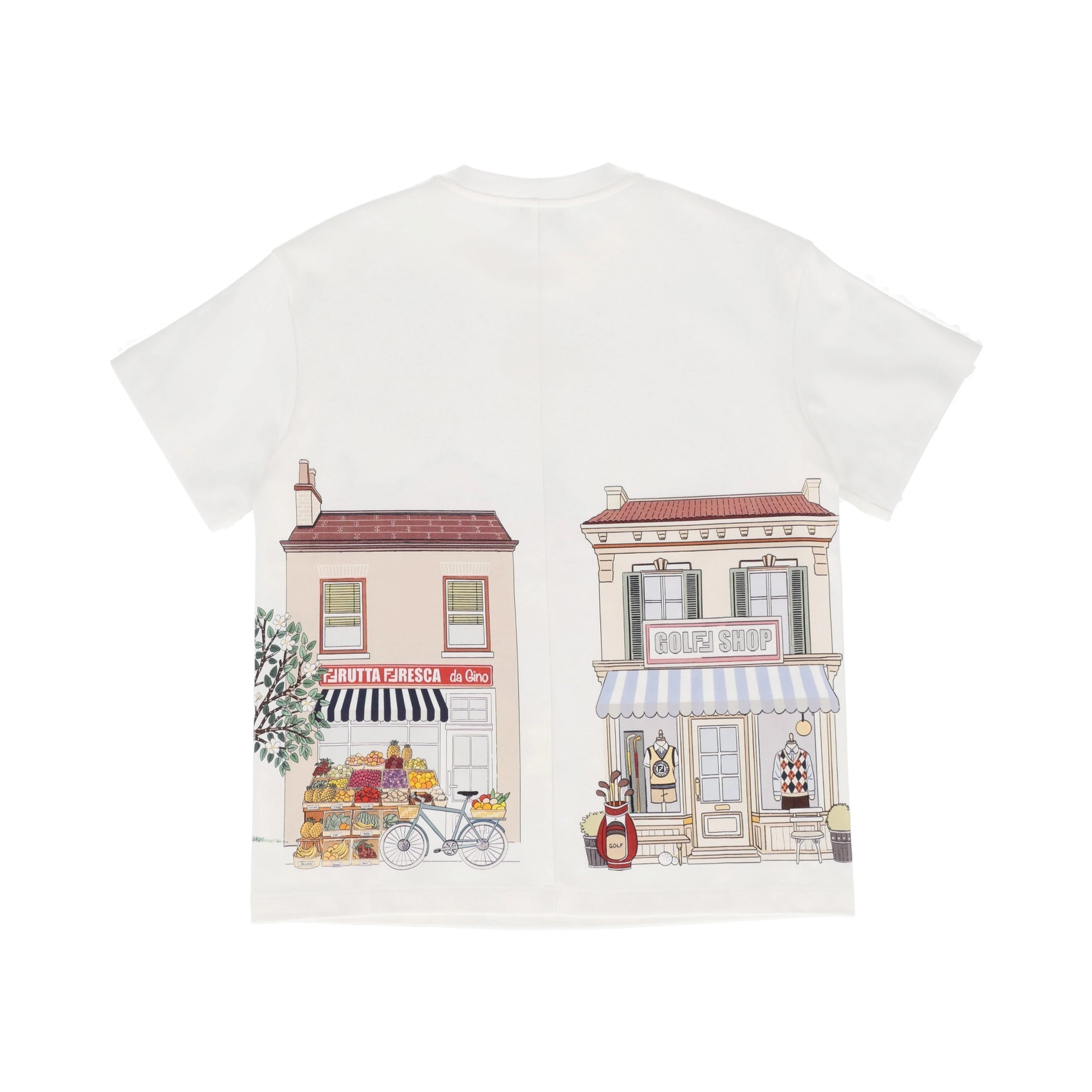 FENDI KIDS T-shirts and Polos Chalk