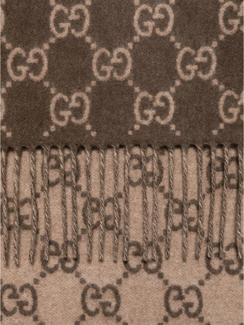 Gucci Scarfs Brown/Beige