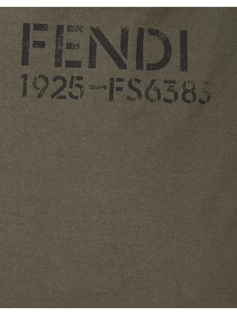 Fendi T-shirts and Polos Military Green