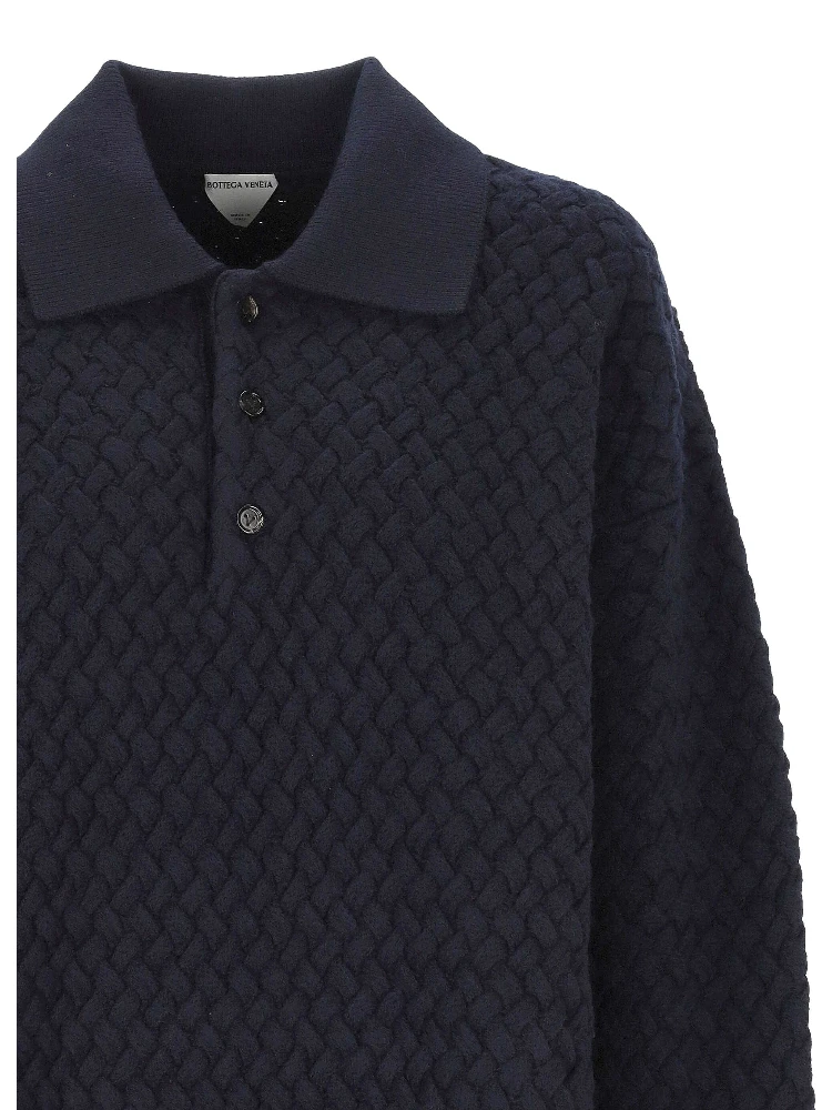 Bottega Veneta T-shirts and Polos Midnight blue alternative