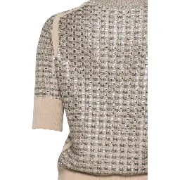 Ermanno Scervino T-shirts and Polos begie/black