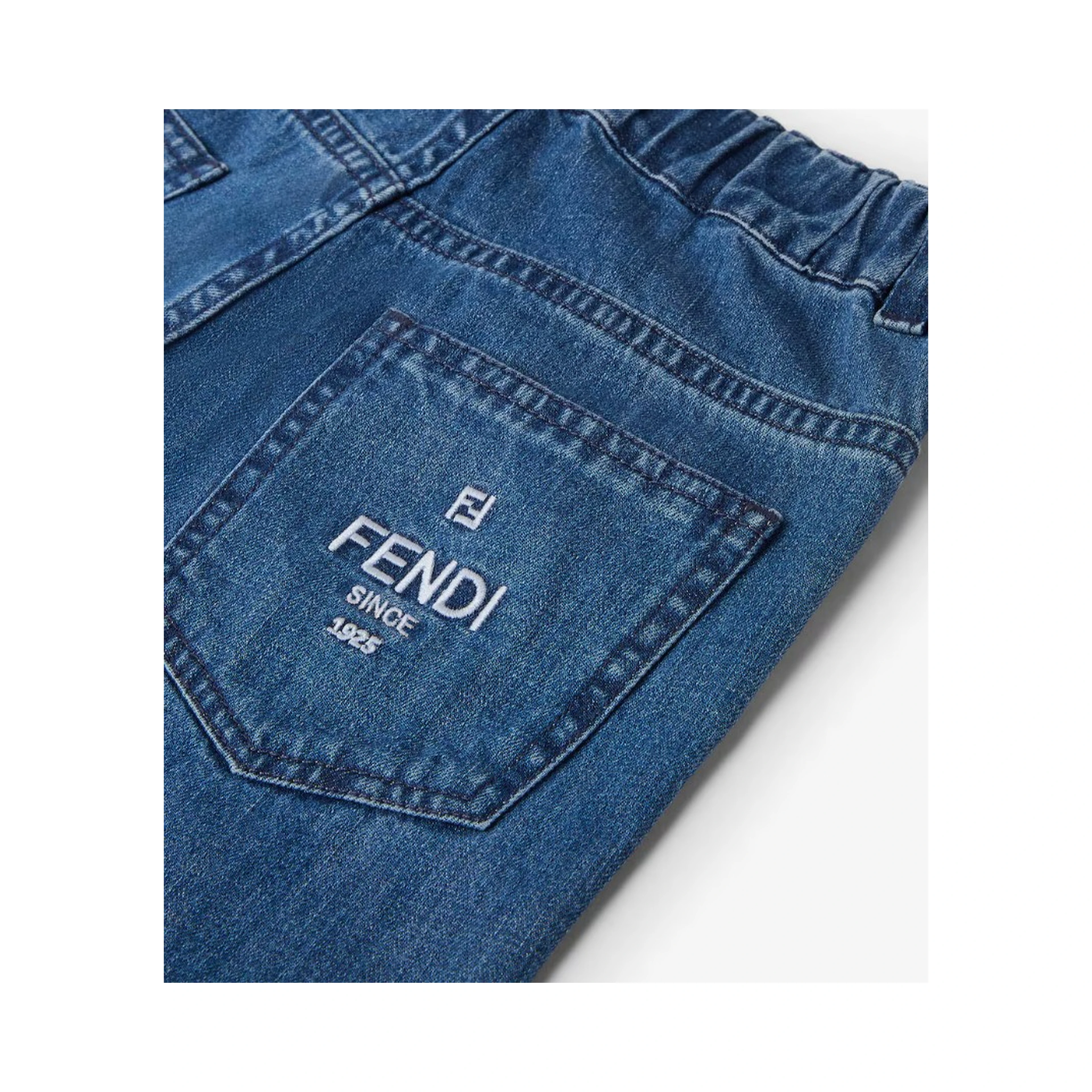 FENDI KIDS Trousers Dark Blue