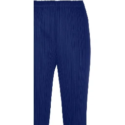 ISSEY MIYAKE PLEATS PLEASE Trousers Blue