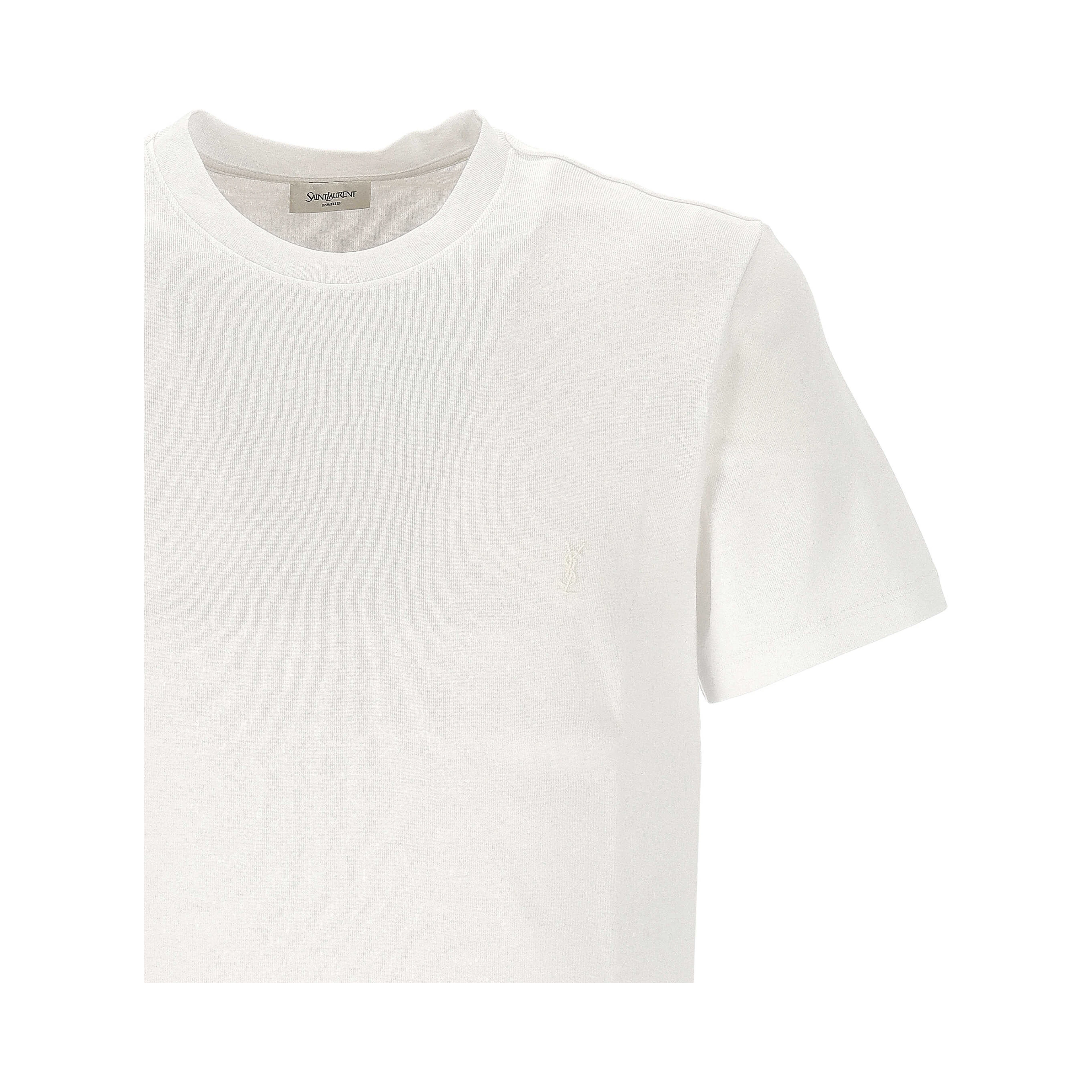 Saint Laurent T-shirts and Polos White