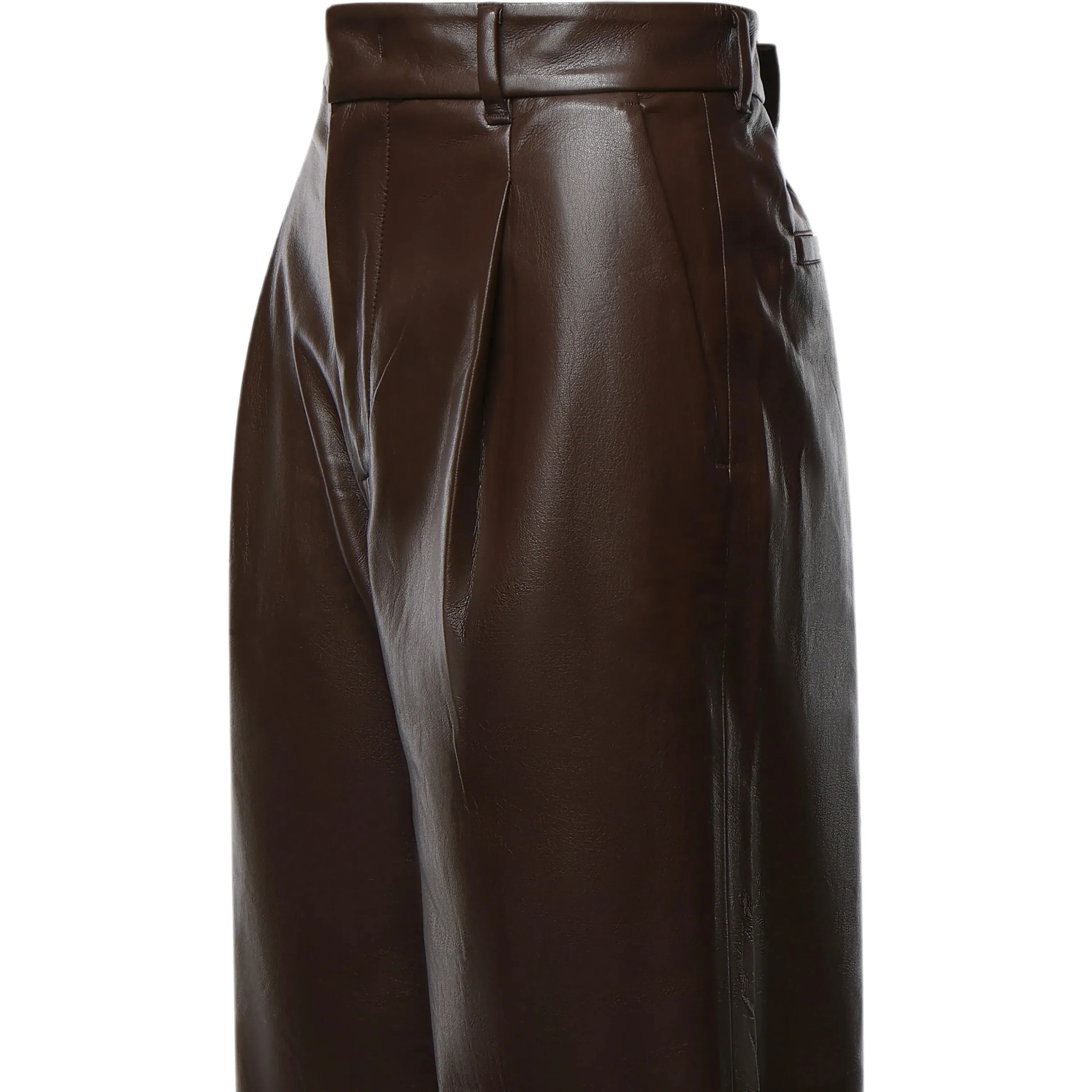 THE ANDAMANE Trousers Dark Brown