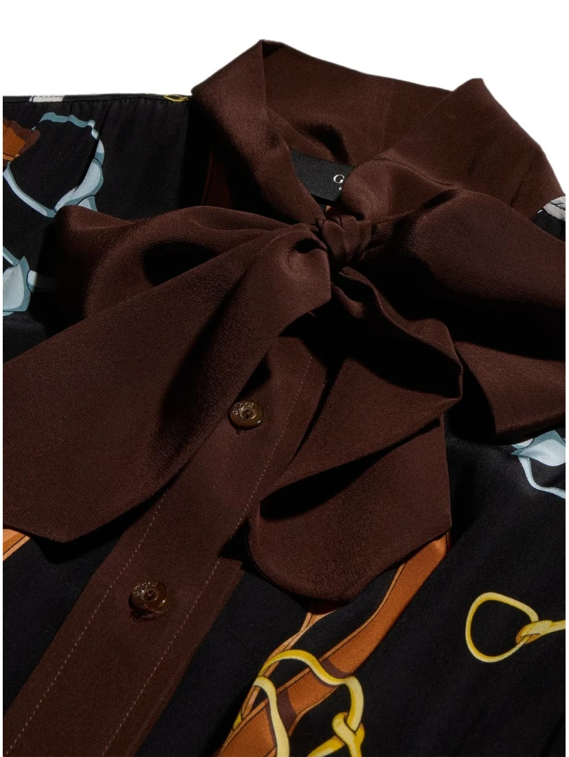 Gucci Dresses Black/Brown