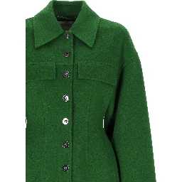 MAX MARA SPORTMAX Coats Olive