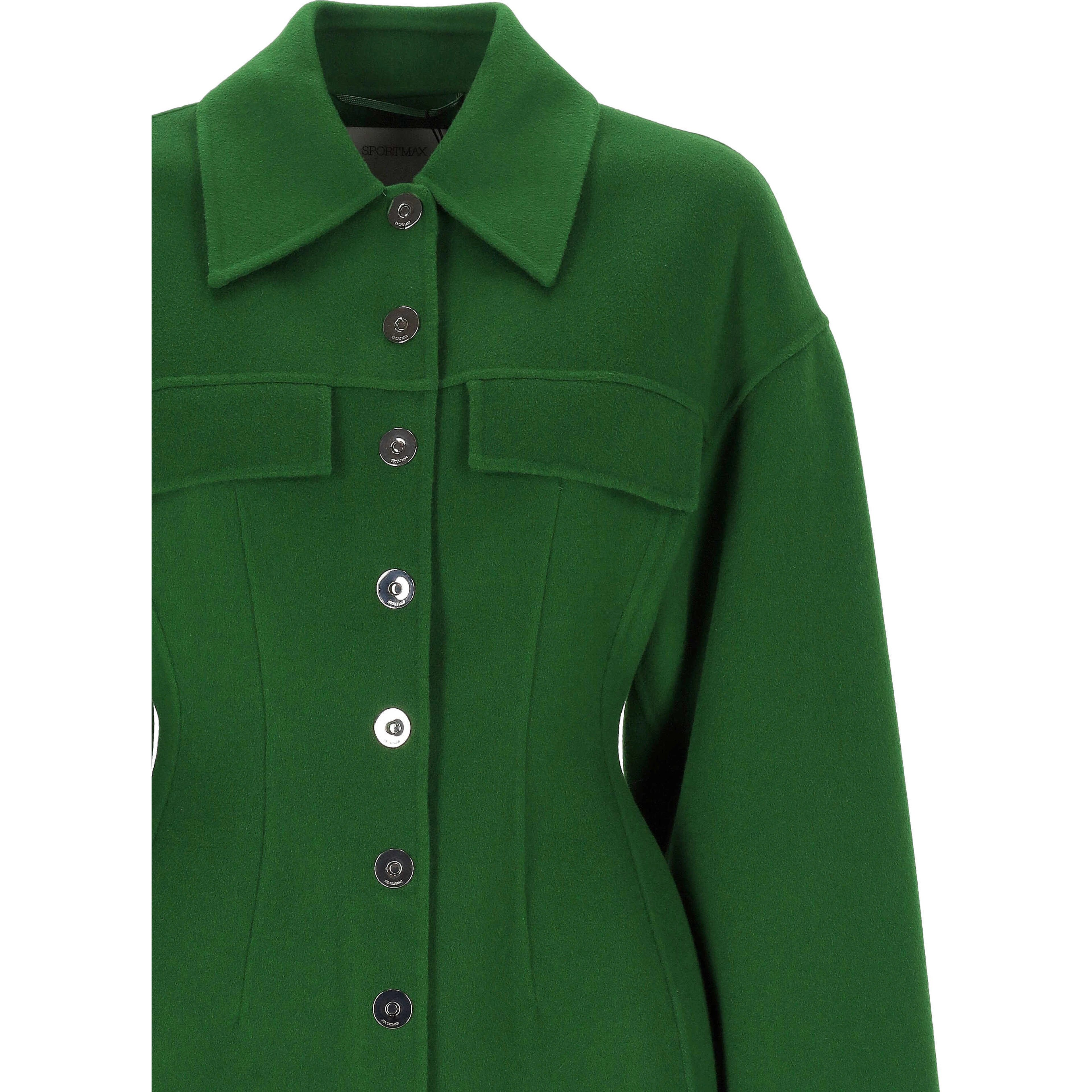 MAX MARA SPORTMAX Coats Olive