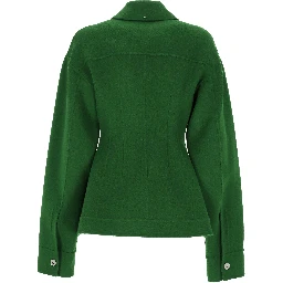 MAX MARA SPORTMAX Coats Olive