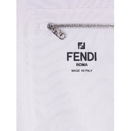 Fendi T-shirts and Polos White