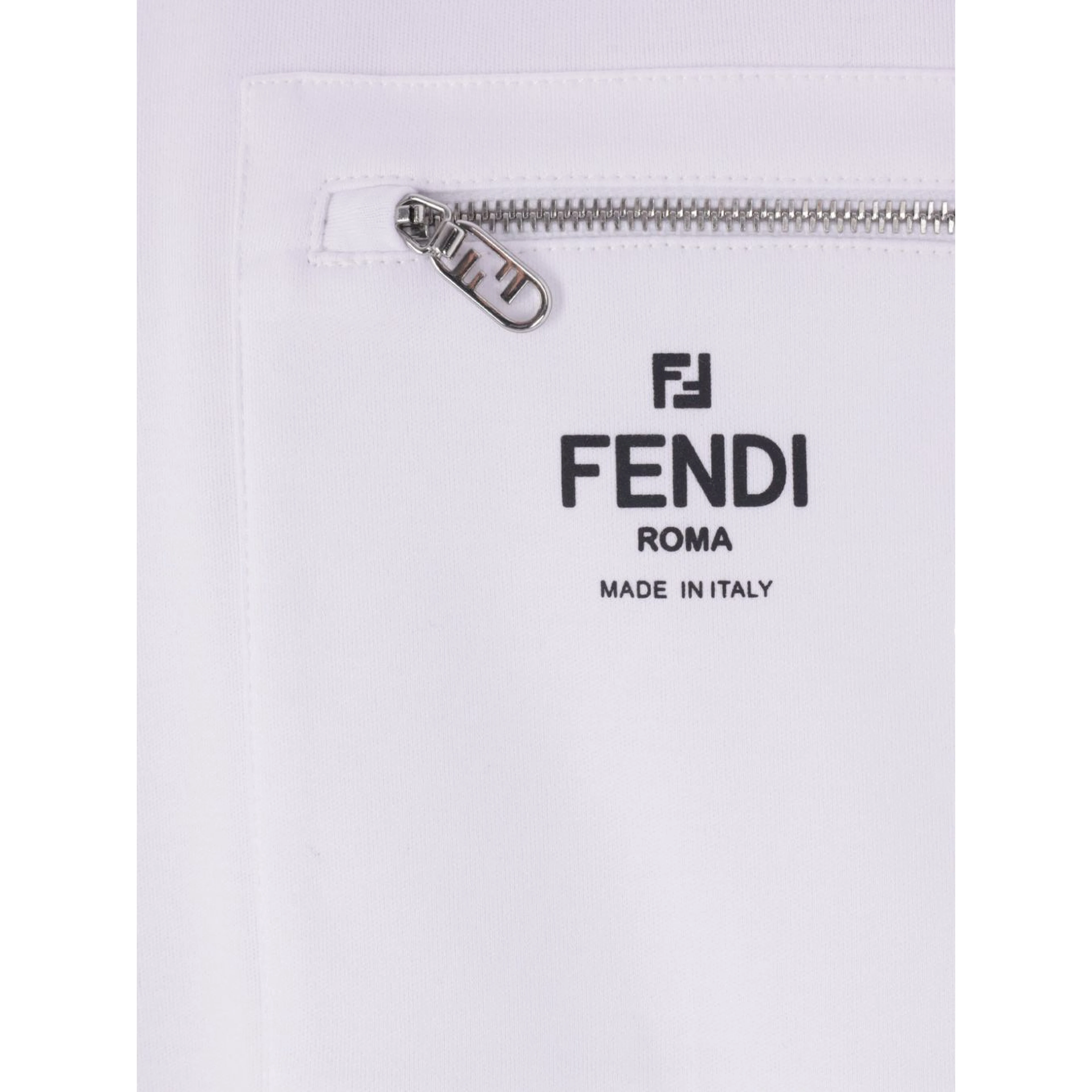 Fendi T-shirts and Polos White