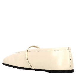Miu Miu Flat shoes Ivory