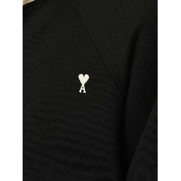 Ami Sweaters Black/ivory