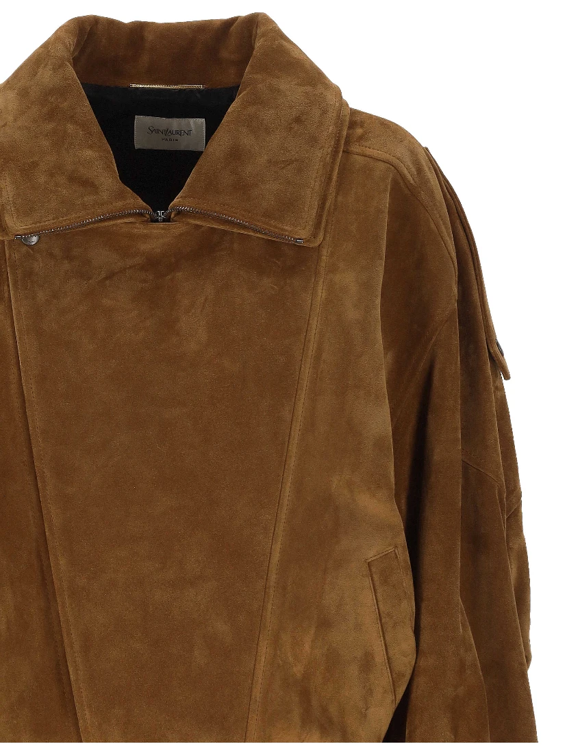 Saint Laurent Coats Black