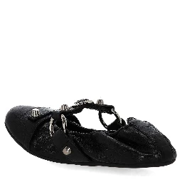 Balenciaga Flat shoes Black/Silver