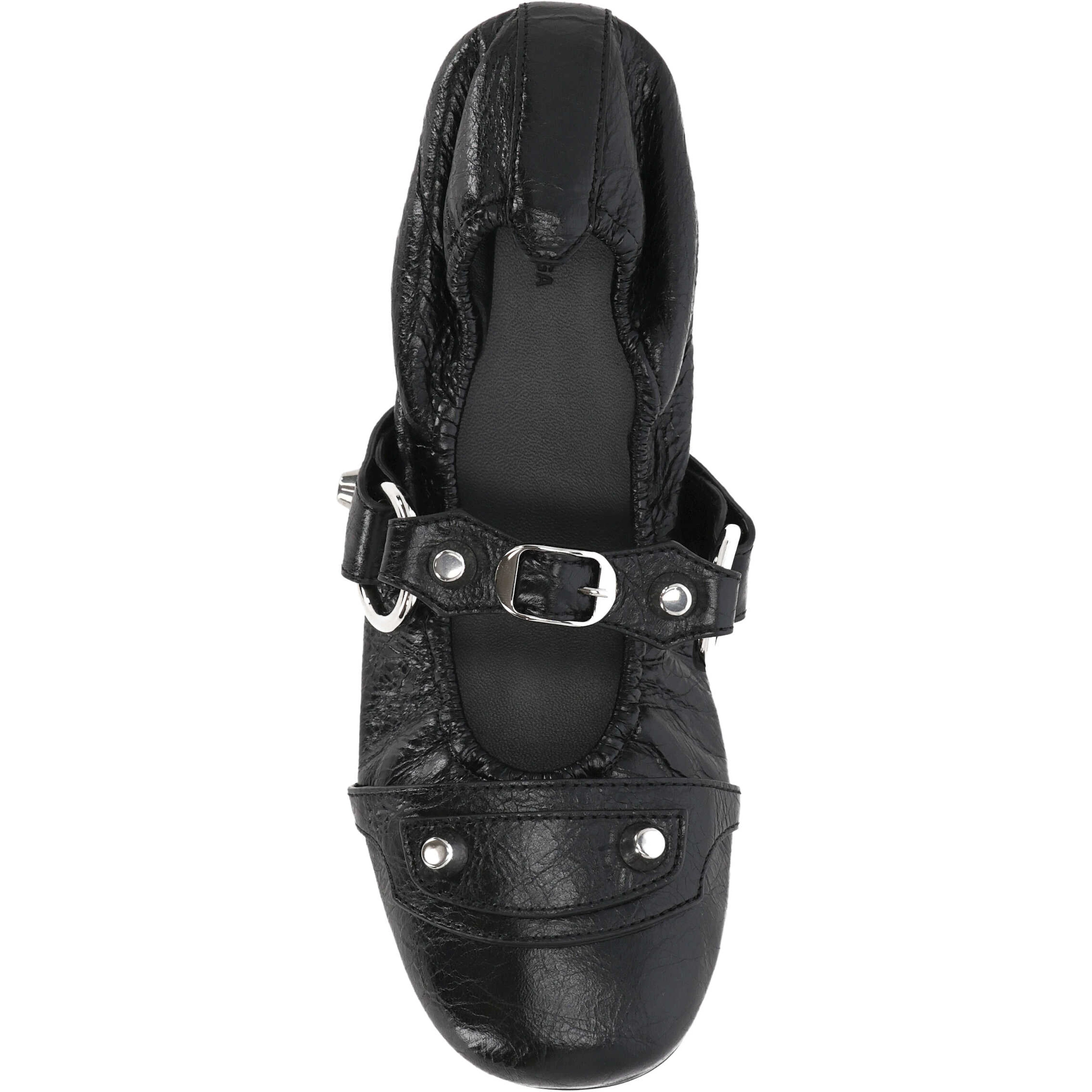 Balenciaga Flat shoes Black/Silver