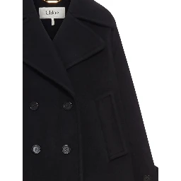 Chloè Coats Black