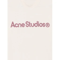 Acne T-shirts and Polos Pale pink