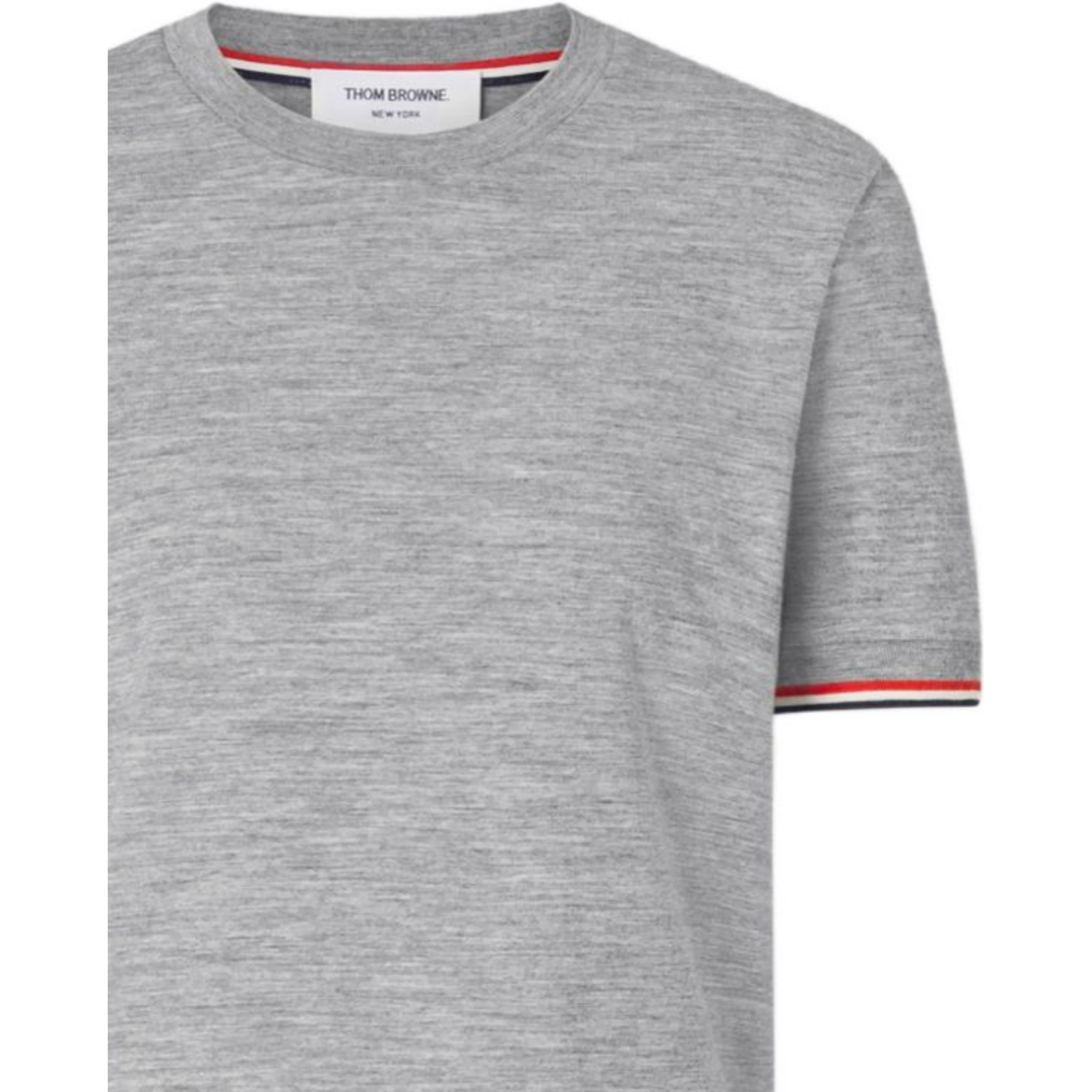 Thom Browne T-shirts and Polos Light grey