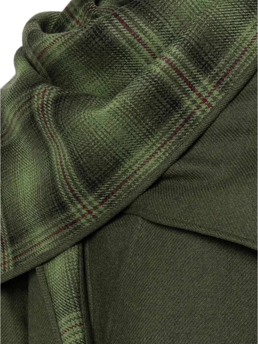 The Attico Coats Military green