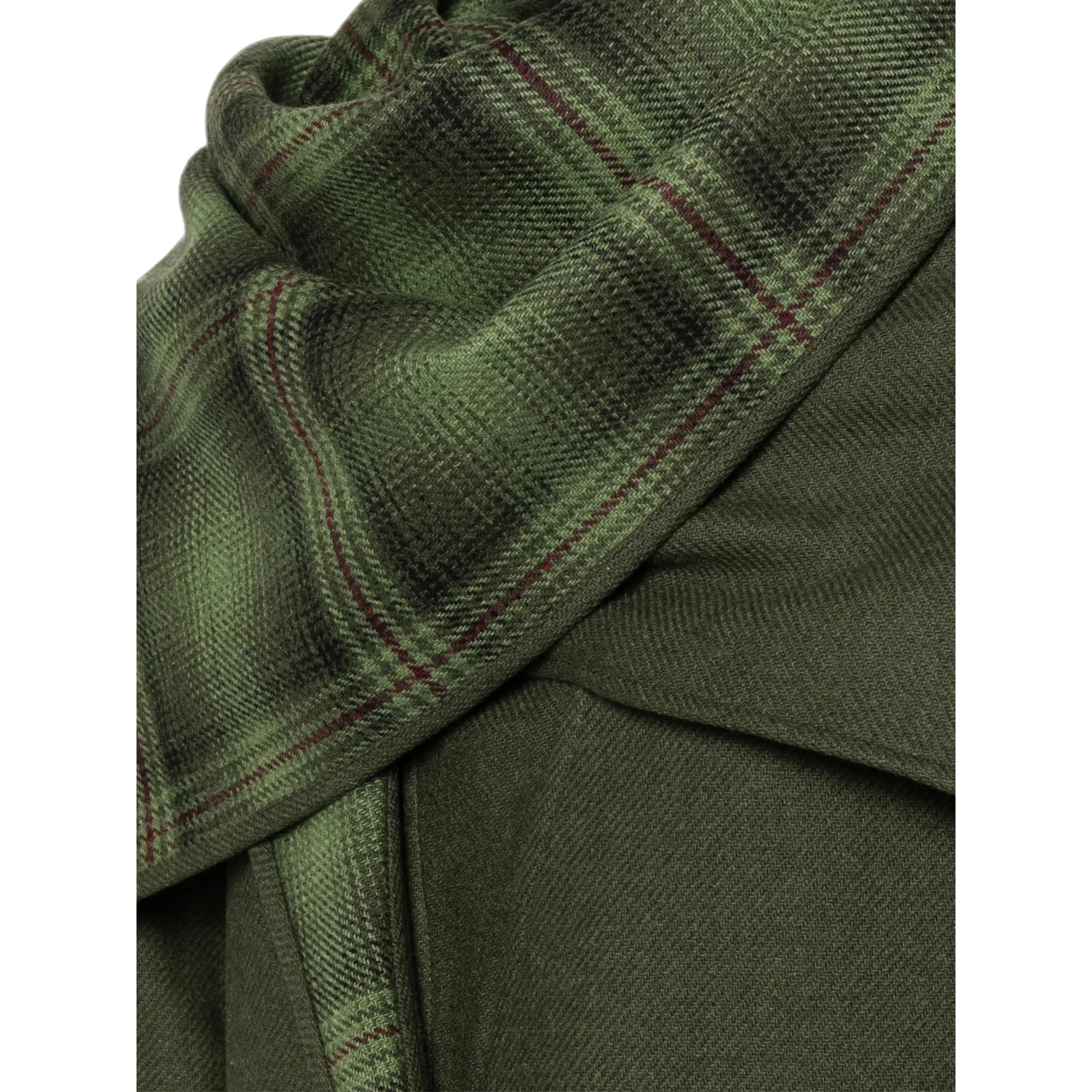 The Attico Coats Military green