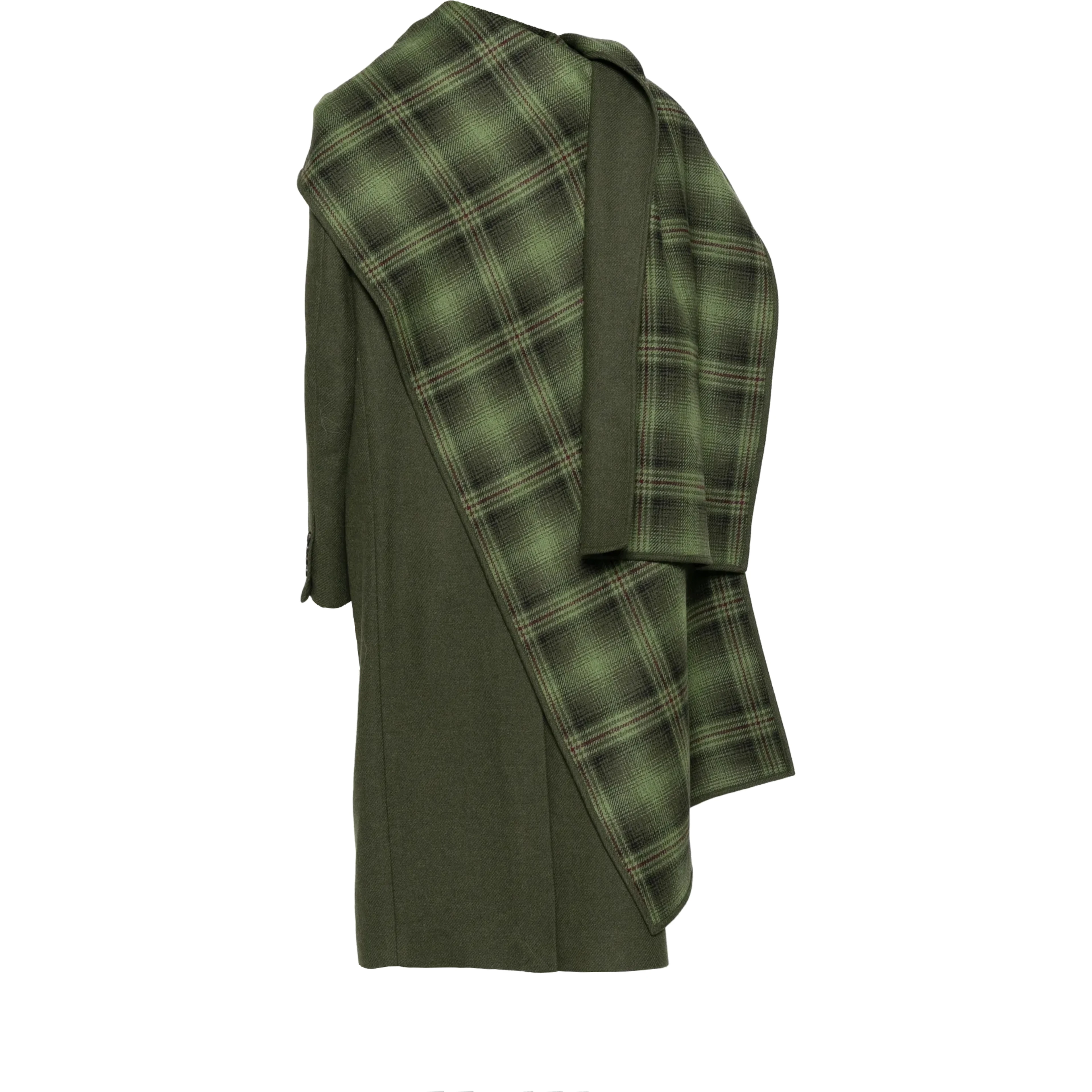 The Attico Coats Military green