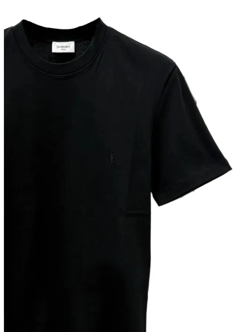 Saint Laurent T-shirts and Polos Black