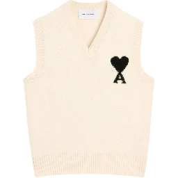 Ami Sweaters Off white/Black