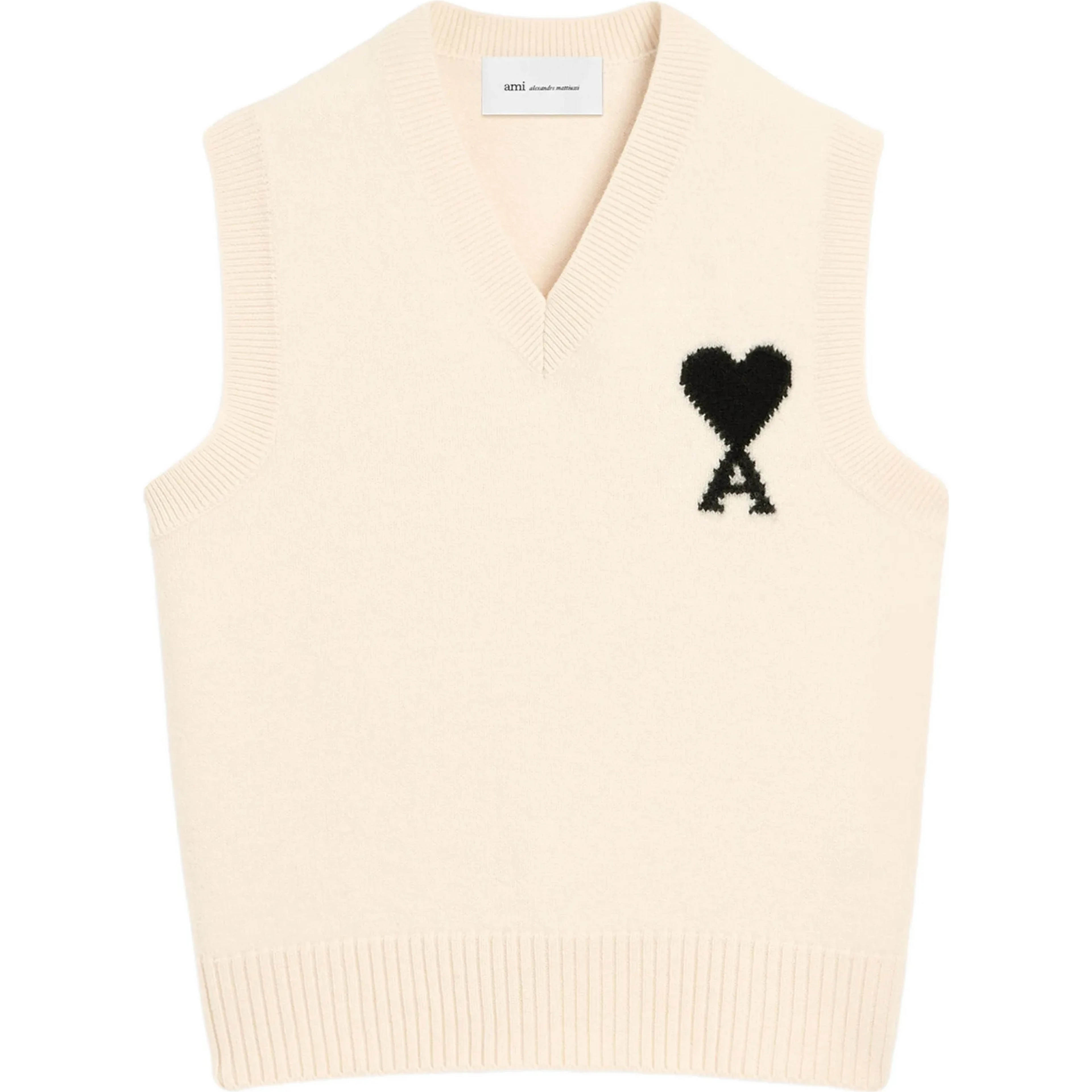 Ami Sweaters Off white/Black