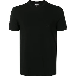 Giorgio Armani T-shirts and Polos Black