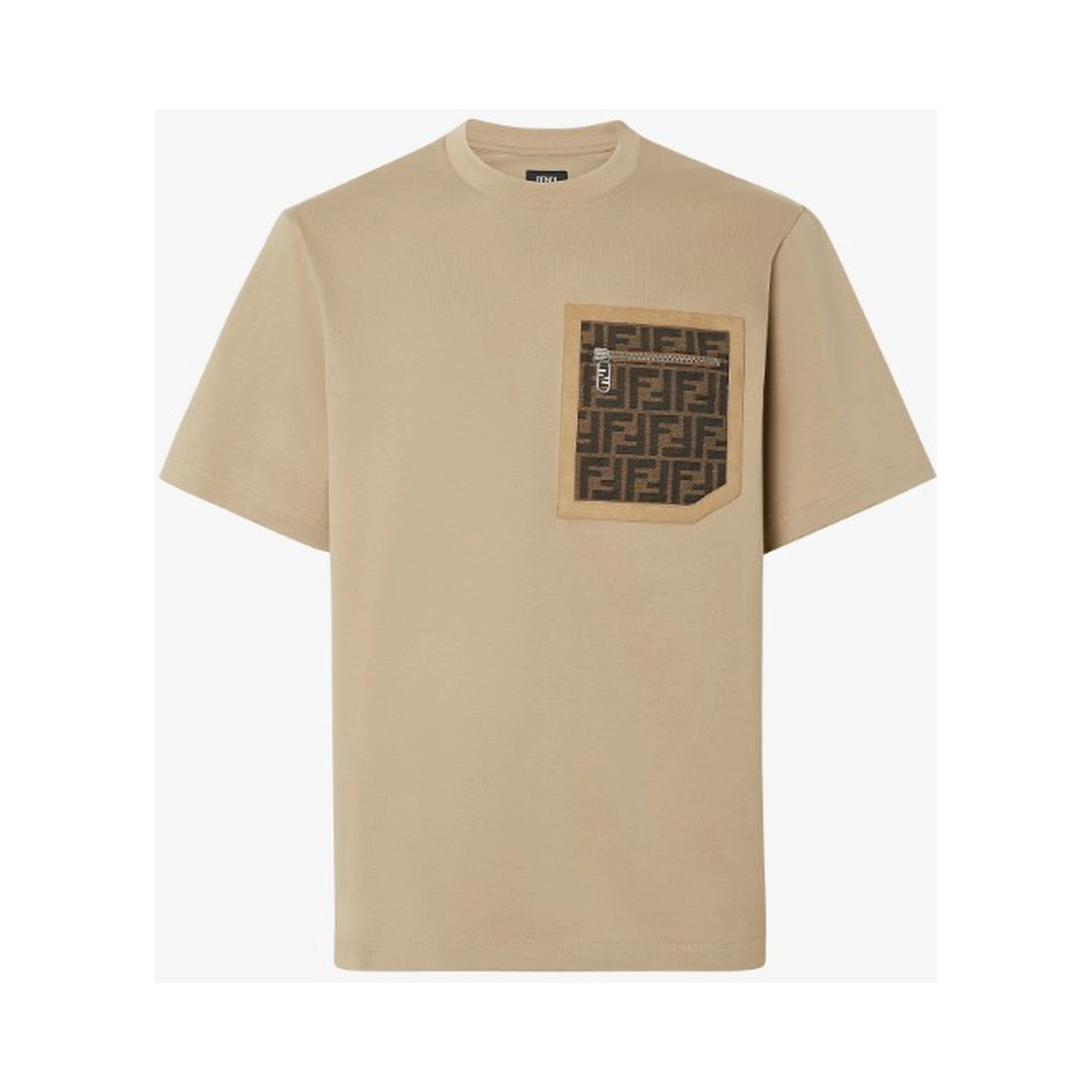 Fendi T-shirts and Polos Beige