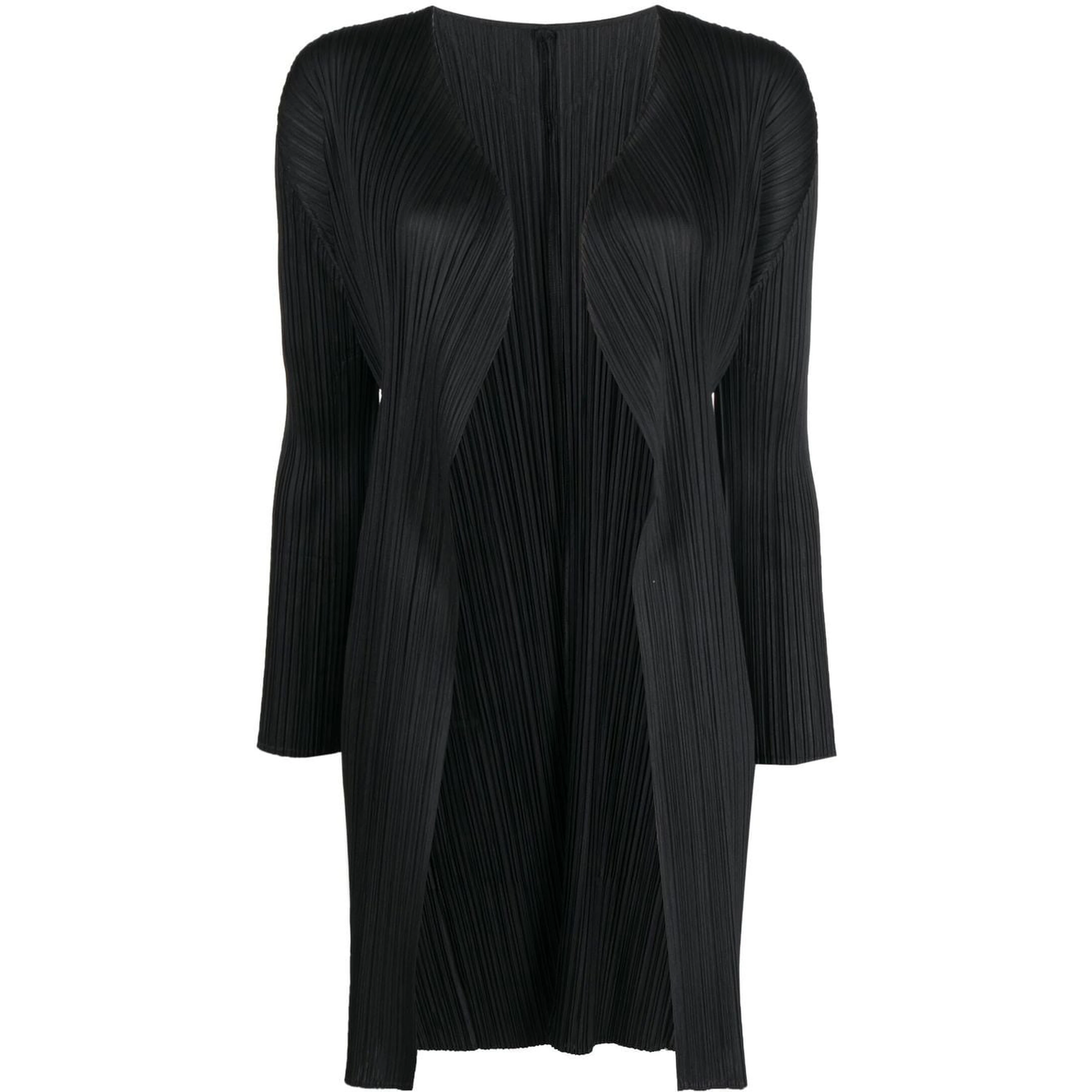 ISSEY MIYAKE PLEATS PLEASE Coats Black