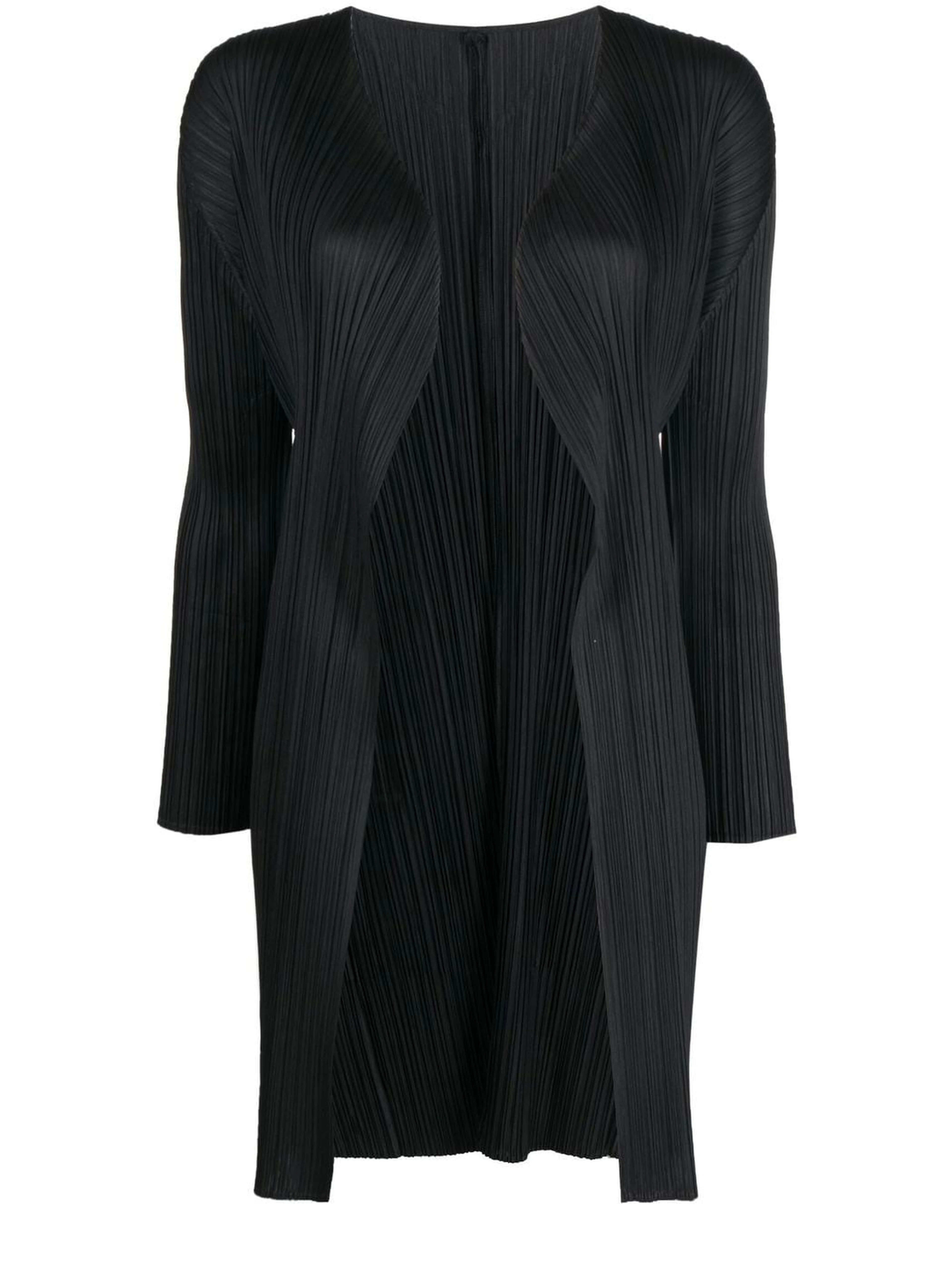 ISSEY MIYAKE PLEATS PLEASE Coats Black