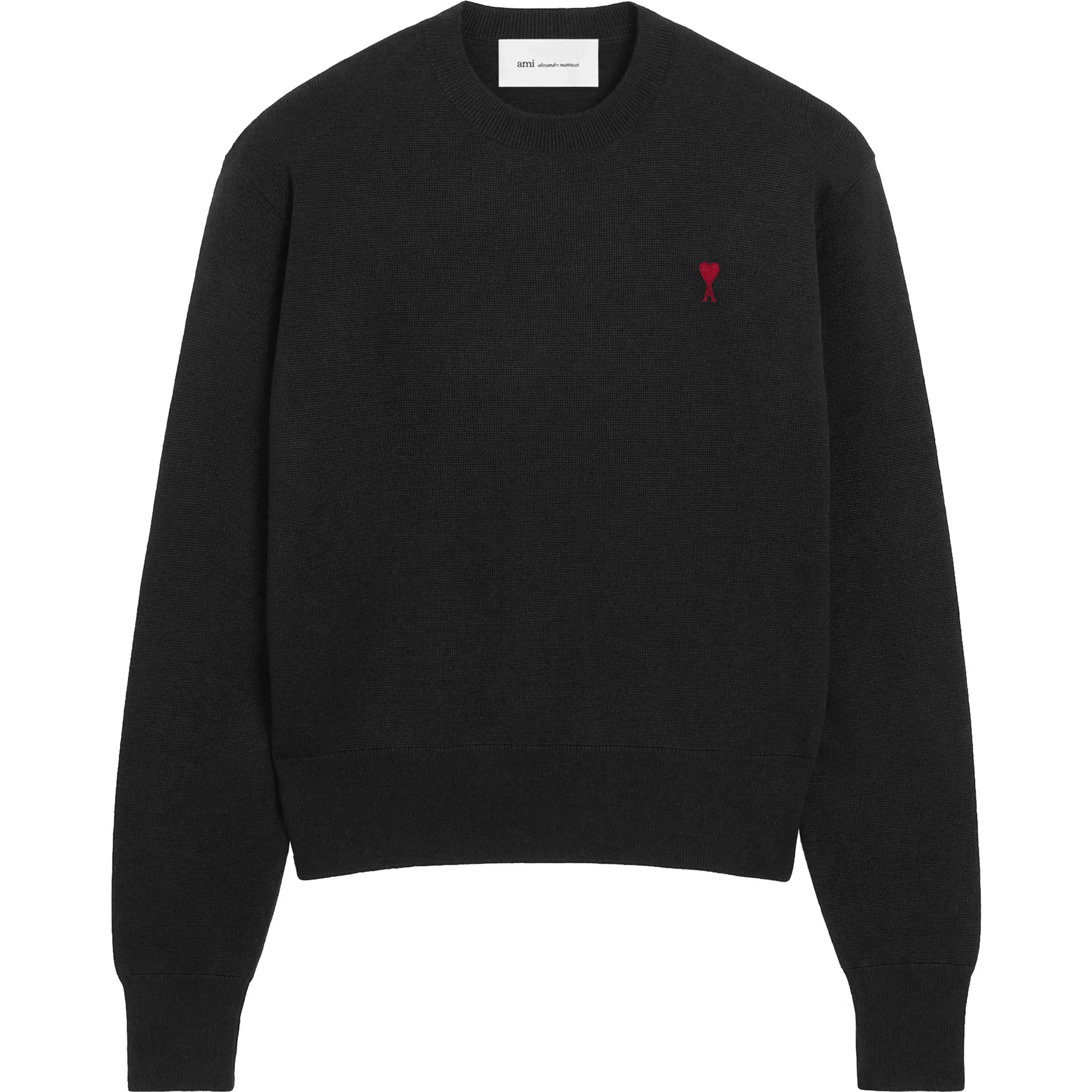 Ami Sweaters Black/red